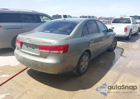 2008 Hyundai Sonata Gls from USA, damaged, VIN 5NPET46C58H380327